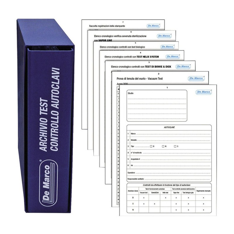 RACCOGLITORE ARCHIVIO TEST AUTOCLAVE