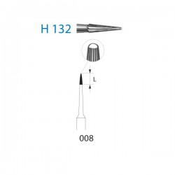 FRESA TUNGSTENO E0510 PER TURBINA