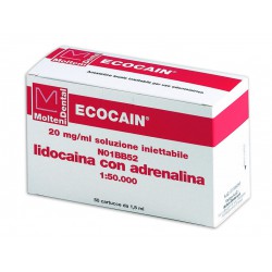 ECOCAIN LIDOCAINA 2 PERCENTO