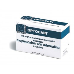 OPTOCAIN MEPIVACAINA 2 PERCENTO