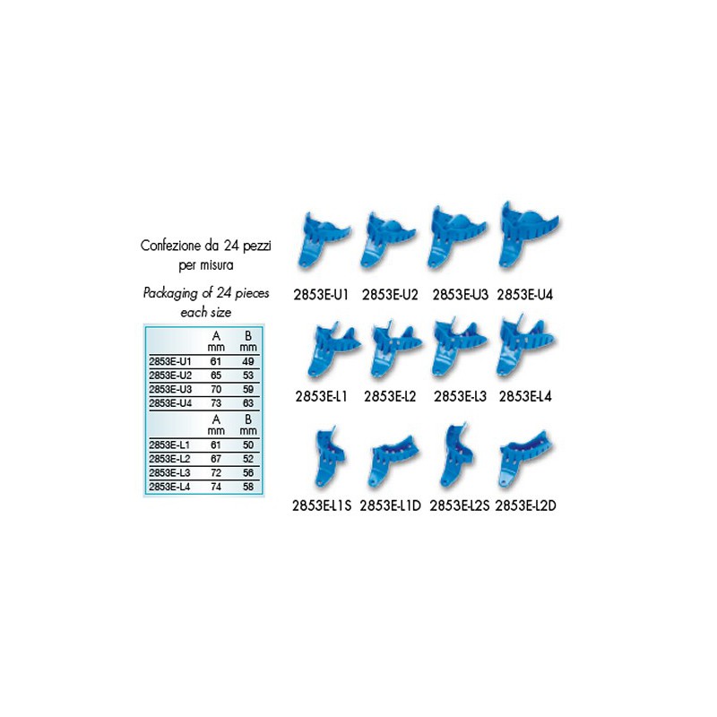 PORTAIMPRONTE PLASTICA 2853E-L4