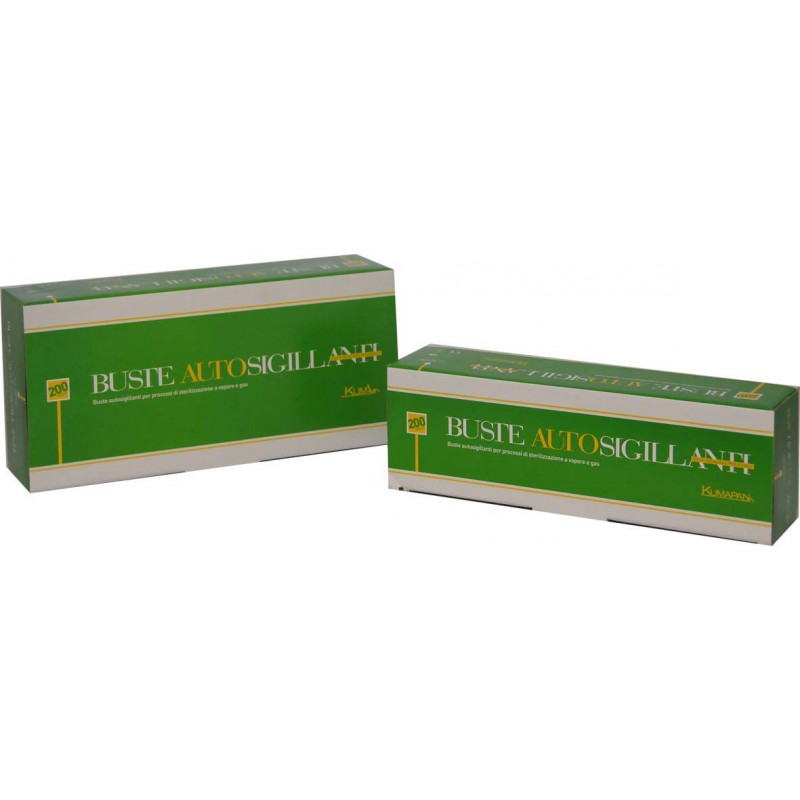 BUSTE AUTOSALDANTI PER STERILIZZAZIONE 90 X 230 MM BUSTE AUTOSALDANTI PER STERILIZZAZIONE 90 X 230 MM