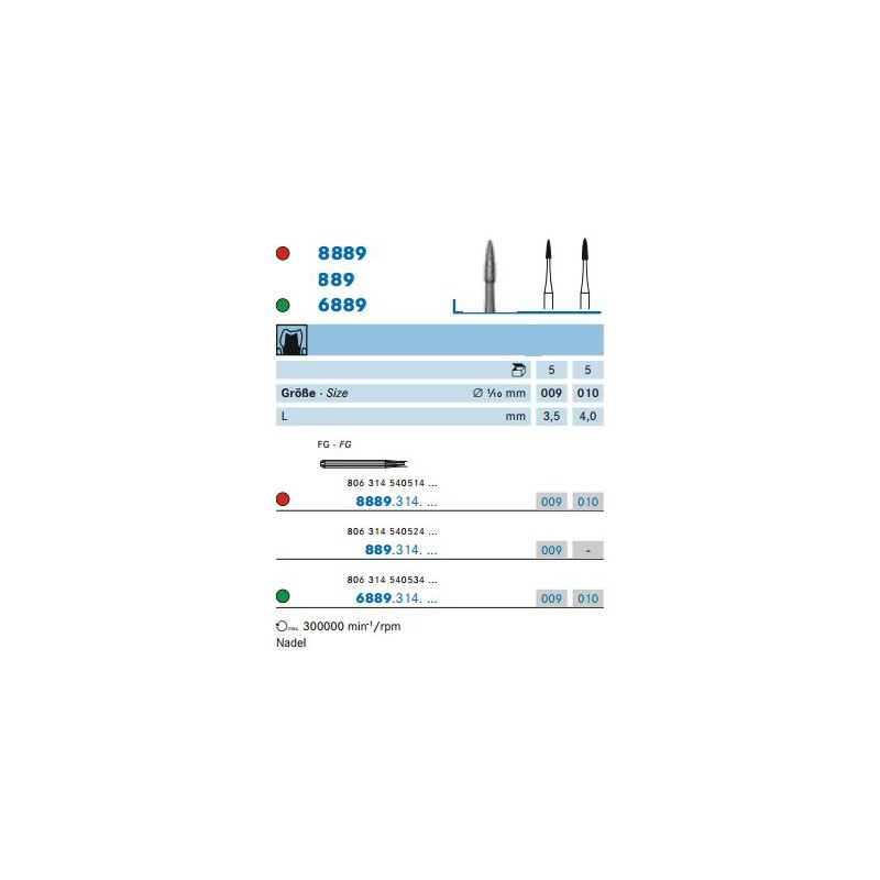 FRESE DIAMANTATE FG 8889 009
