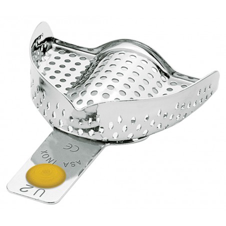 PORTAIMPRONTE INOX FORATO SERIE 2801
