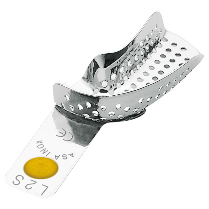 PORTAIMPRONTE INOX FORATI SENZA BORDINO PORTAIMPRONTE INOX FORATI SENZA BORDINO