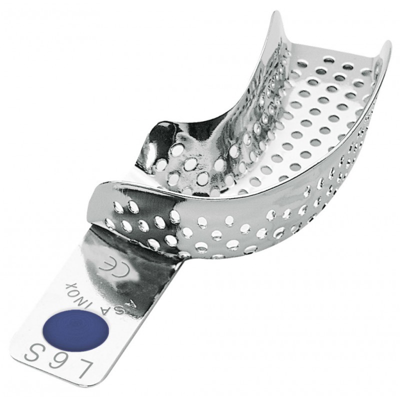 PORTAIMPRONTE INOX FORATI SENZA BORDINO PORTAIMPRONTE INOX FORATI SENZA BORDINO