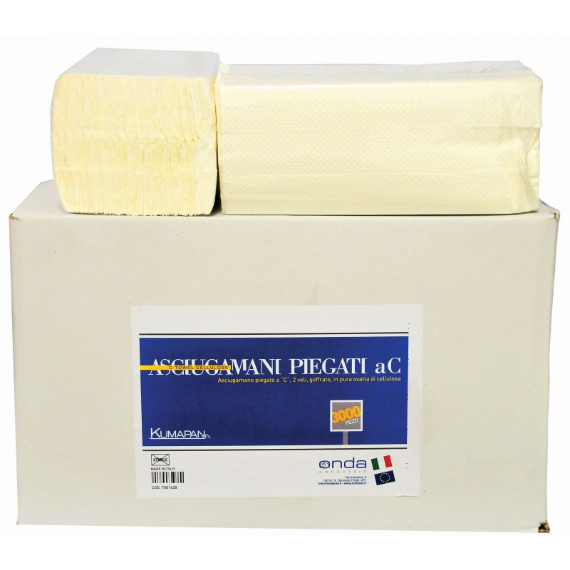 ASCIUGAMANI PIEGATI A C