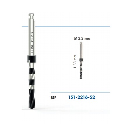 FRESA PILOTA DLC CORTA 2,2mm