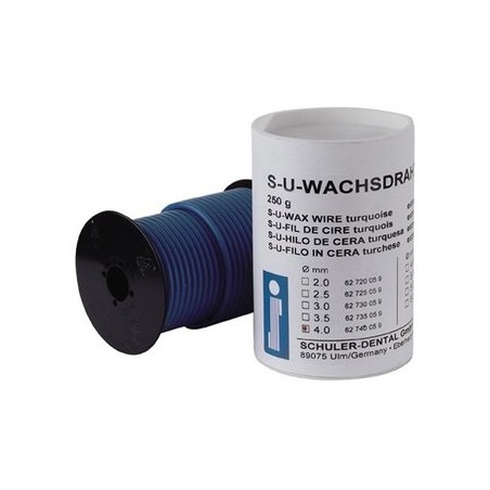S-U-FILO IN CERA BLUE 4.0 MM