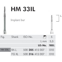 HM33IL TURBINA GAMBO EXTRALUNGO