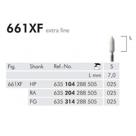 PUNTE BIANCHE 661XF PER TURBINA PUNTE BIANCHE 661XF PER TURBINA