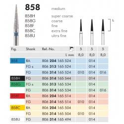 FRESA DIAMANTATA TURBINA
