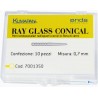RAY GLASS PERNI CONICI E CILINDRICI