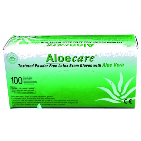 GUANTI LATTICE VERDI ALOE PFE SENZA POLVERE L600 GUANTI LATTICE VERDI ALOE PFE SENZA POLVERE L600