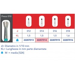 FRESE DIAMANTATE CONO ROVESCIO