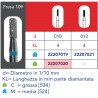 FRESE DIAMANTATE CILINDRO