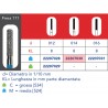 FRESE DIAMANTATE CILINDRICHE