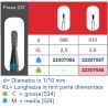 FRESE DIAMANTATE PERA