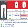 FRESE DIAMANTATE PERA