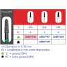 FRESE DIAMANTATE CONICHE APPUNTITE