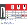 FRESE DIAMANTATE CONICHE APPUNTITE