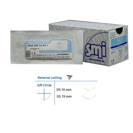 SUTURE POLYESTER 4/0 DS16 3/8C SUTURE POLYESTER 4/0 DS16 3/8C