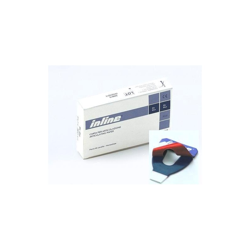 CARTA ARTICOLAZIONE BLU ROSSA A FERRO DI CAVALLO