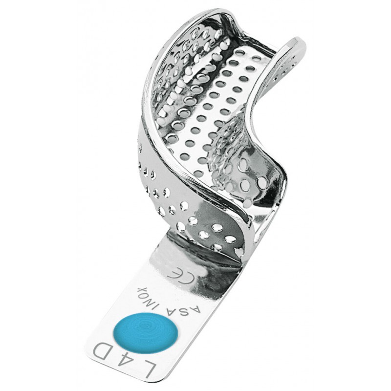 PORTAIMPRONTE INOX FORATO CON BORDINO KUMAPAN FALCON L4D