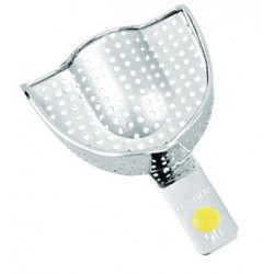 PORTAIMPRONTE INOX FORATO CON BORDINO KUMAPAN FALCON U1