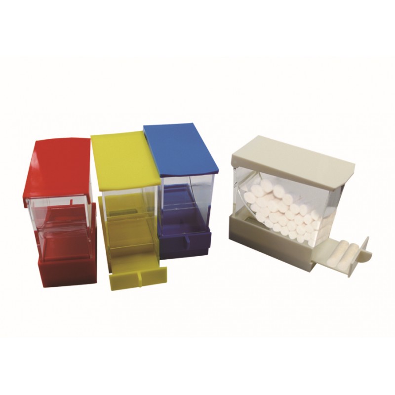 DISTRIBUTORE RULLI SALIVARI GIALLO