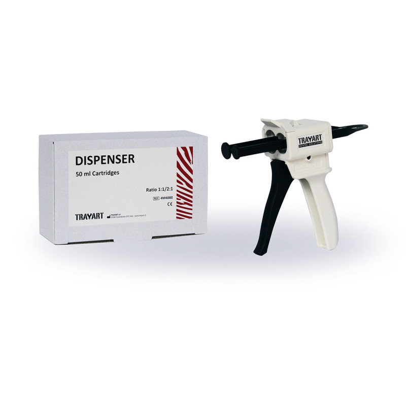 DOSIERPISTOLE APPLIKATOR EXTRUDER-KARTUSCHEN 1:1/1:2