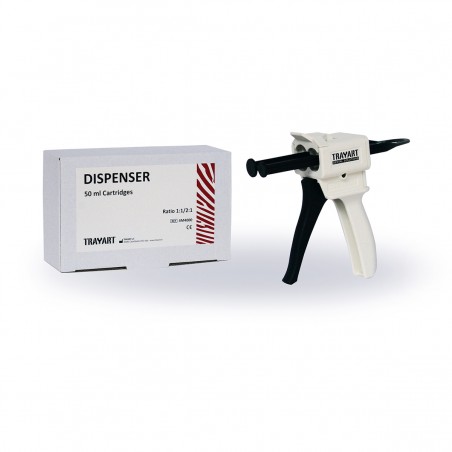 DOSIERPISTOLE APPLIKATOR EXTRUDER-KARTUSCHEN 1:1/1:2