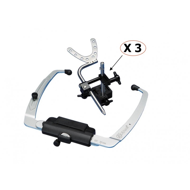 ARCO FACCIALE CON TRE JIGS