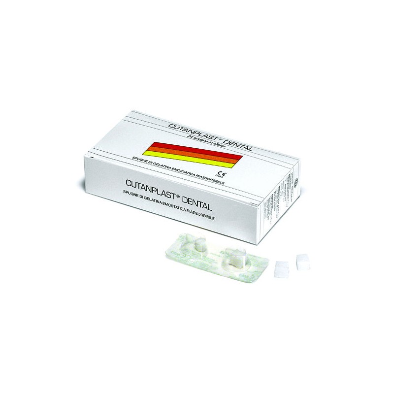 CUTANPLAST OGNA 24 CUBETTI DI GELATINA SPUGNOSA
