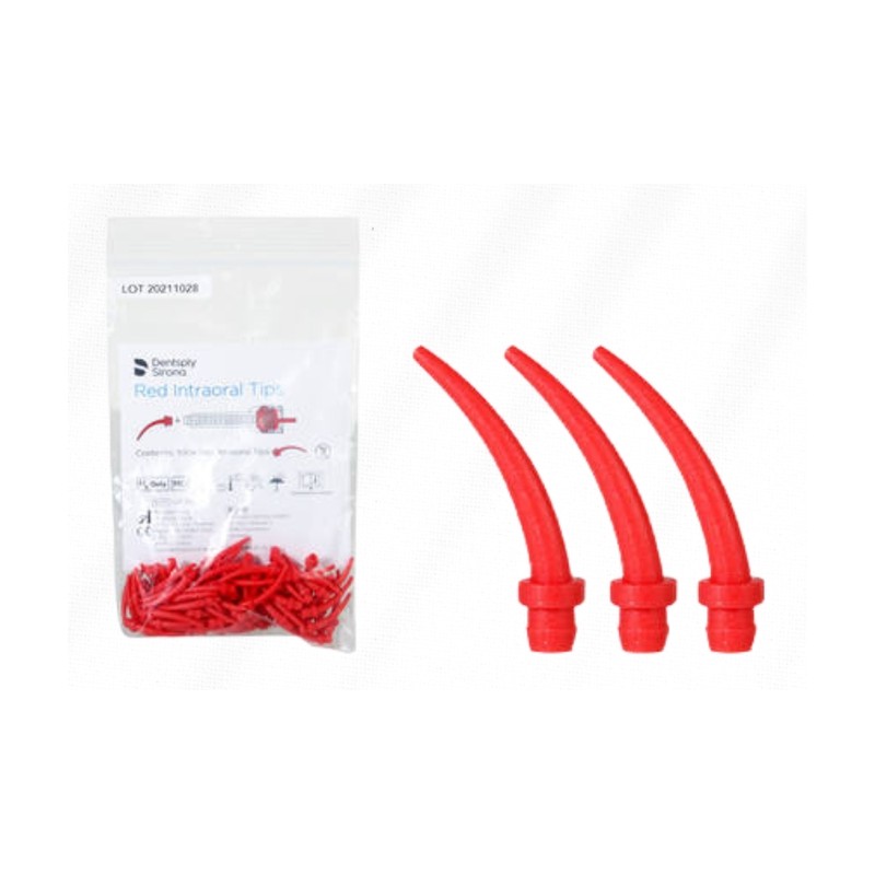 NEUE ROTE INTRAORALE SPITZEN 100 STÜCK