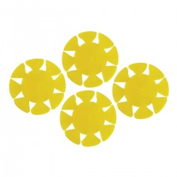 50 PETALI MEMO DISK YELLOW