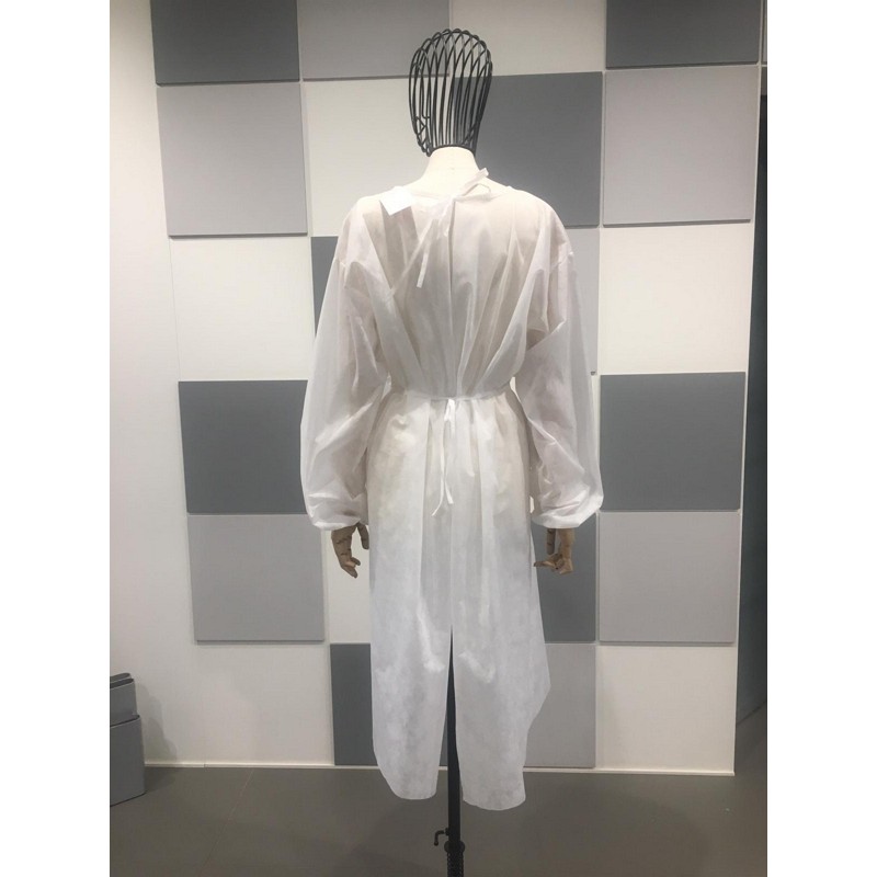 WEISSER TNT UNSTERILER WASSERABWEISENDER EINWEGKITTEL