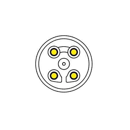 TITANUS KIT ABLATORE A LUCE LED CON 1 INSERTO - RACCORDO EMS