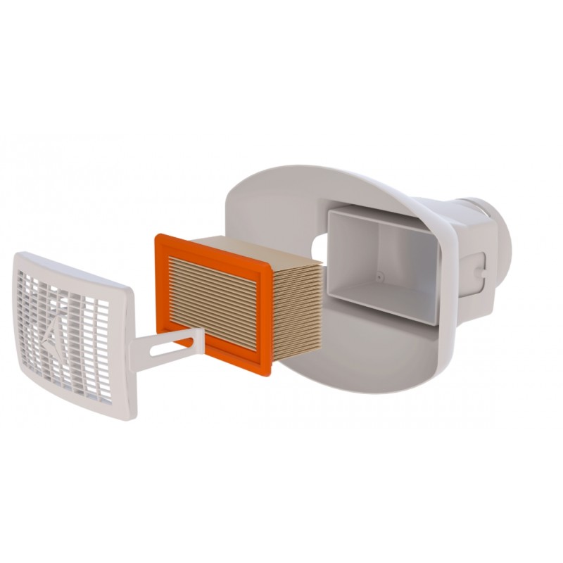 SCHÜSSEL MIT EINGEBAUTEM HEPA-FILTER