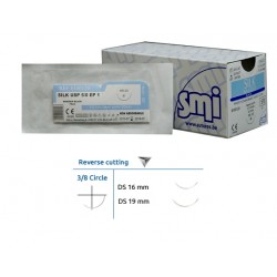 SUTURE SETA 3/0 DS19 3/8C