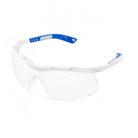 OCCHIALE STRETCH BIANCO/BLU MONOART OCCHIALE STRETCH BIANCO/BLU MONOART