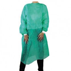 EINWEGKITTEL (UNSTERIL) GRÜN TNT UNIVERSALGRÖSSE