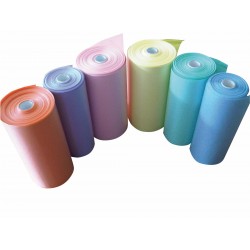 6 ROLLEN MIT 80 BLAUEN ÖKO-LÄTZCHEN STD