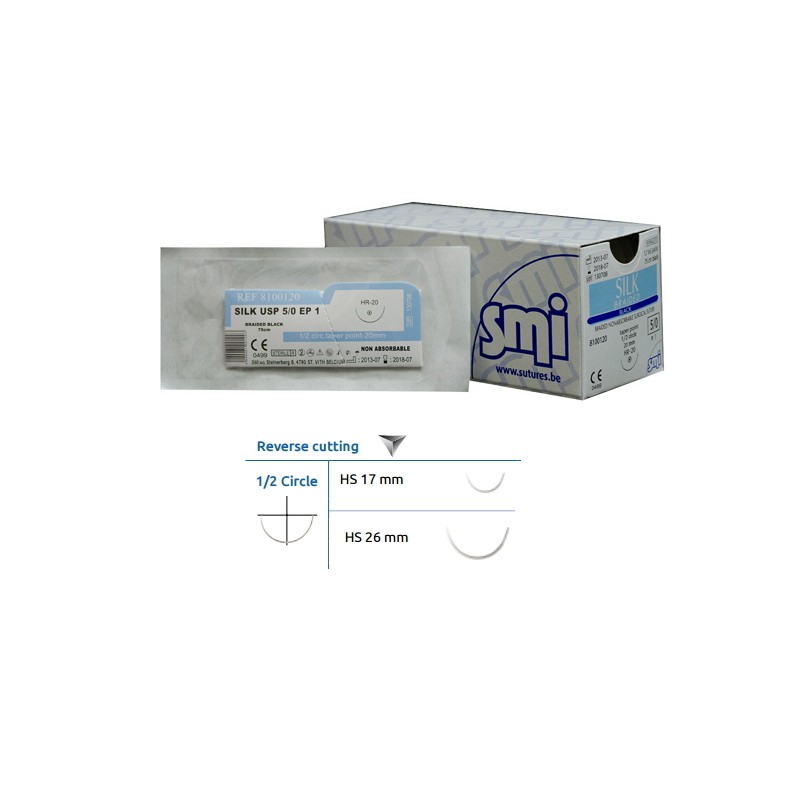 SUTURE SETA 3/0 HS17 1/2C