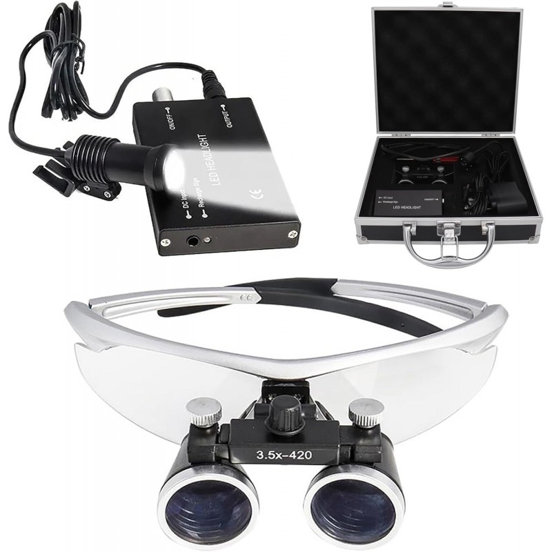 SISTEMA INGRANDENTE 2,5x CON ILLUMINATORE A LED E VALIGETTA