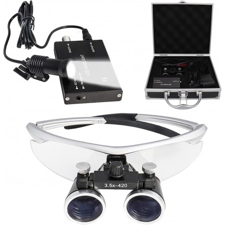 SISTEMA INGRANDENTE 2,5x CON ILLUMINATORE A LED E VALIGETTA