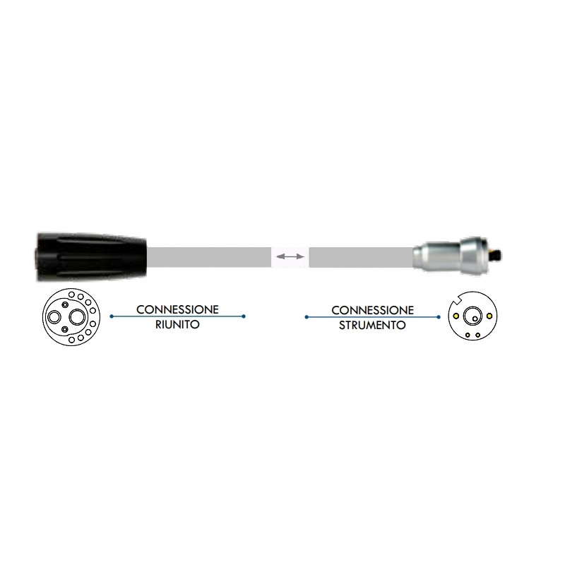 TUBO CORDONE MICROMOTORE KAVO K200 PER RIUNITI PLANMECA