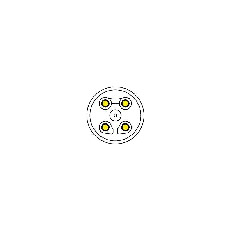 TITANUS KIT ABLATORE A LUCE LED CON 1 INSERTO - RACCORDO EMS