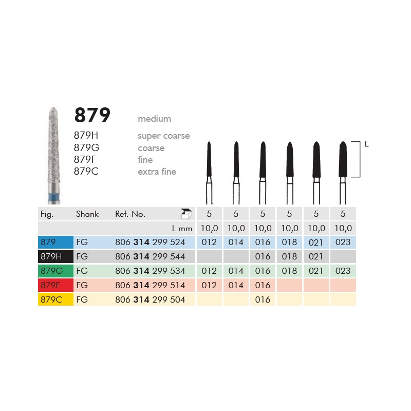 DIAMANT-TURBINENFRÄSER