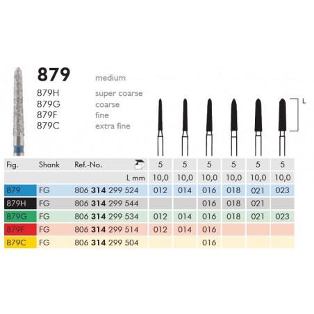 DIAMANT-TURBINENFRÄSER